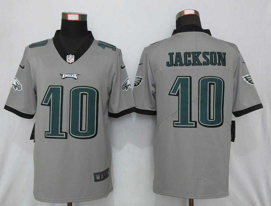 Nike Philadelphia Eagles 10 Jackson Vapor Untouchable Nike Gray Inverted Legend Jersey,We sell and wholesale Nike Philadelphia Eagles 10 Jackson Vapor Untouchable Nike Gray Inverted Legend Jersey on line form chian!